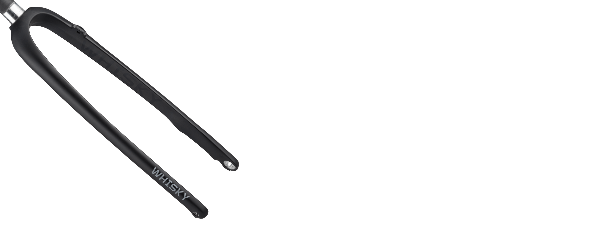 The full fork from the front