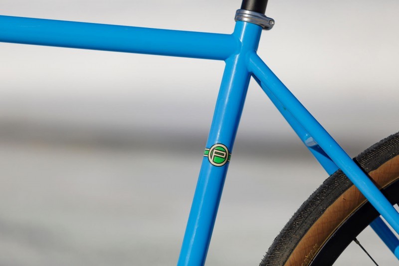 Seat tube details.