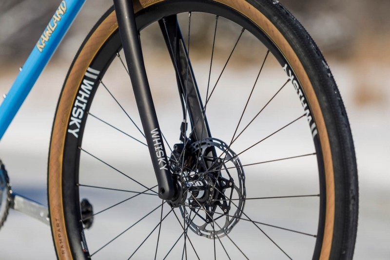 Front wheel details.