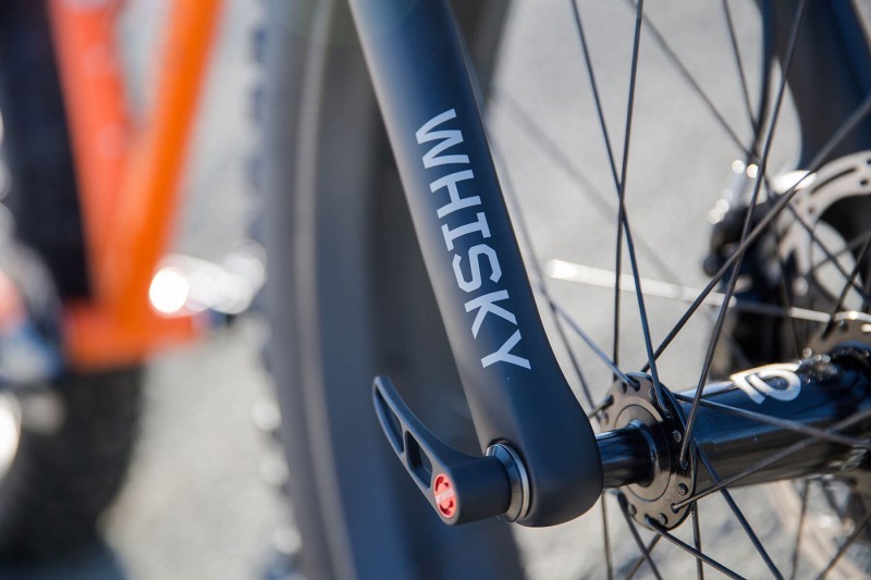 Whisky No.9 FAT 15mm 150 fork on 44 Bikes custom fat bike