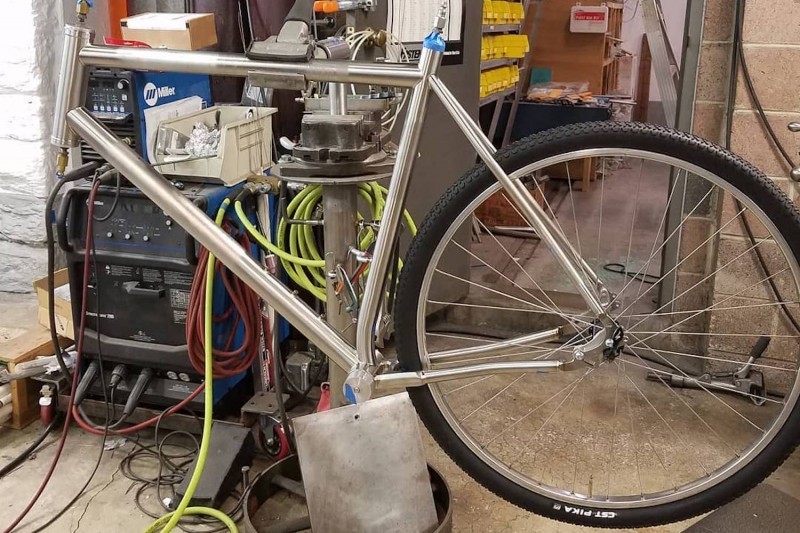 Starting to look like a bike.