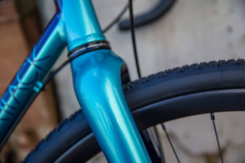 Whisky No. 7 CX QR Disc Fork on Moth Attack custom cyclocross bike