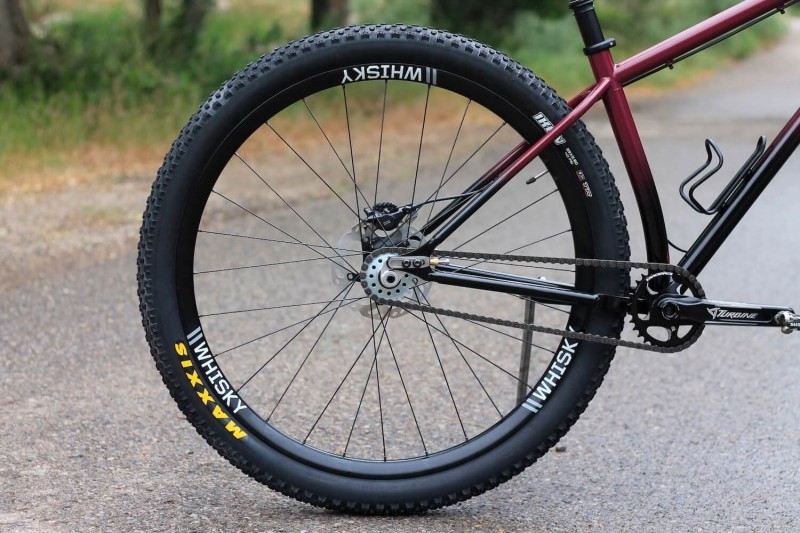 myth talos rear wheel single speed cog whisky rim