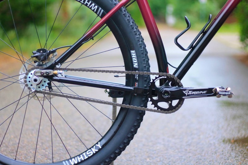myth talos rear wheel crank single speed cog