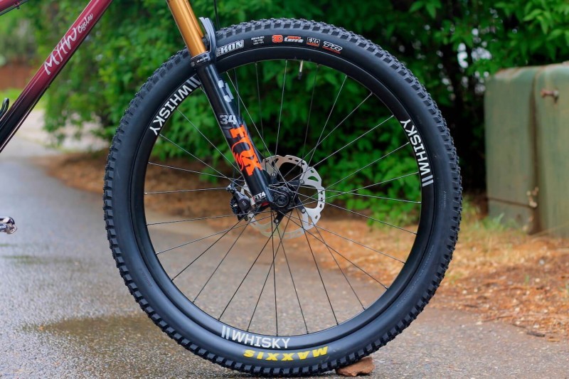 myth talos front wheel fox fork disc brake
