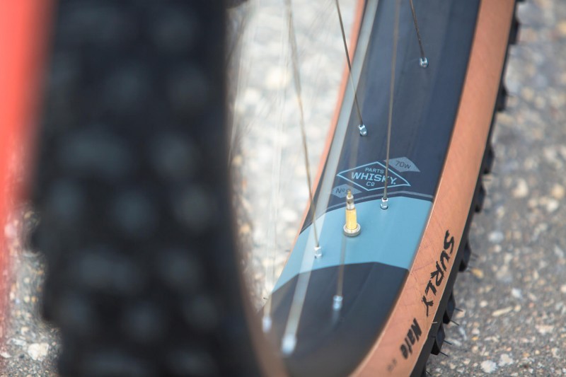 Whisky No. 9 70w rims on Retrotec Fat Single Speed